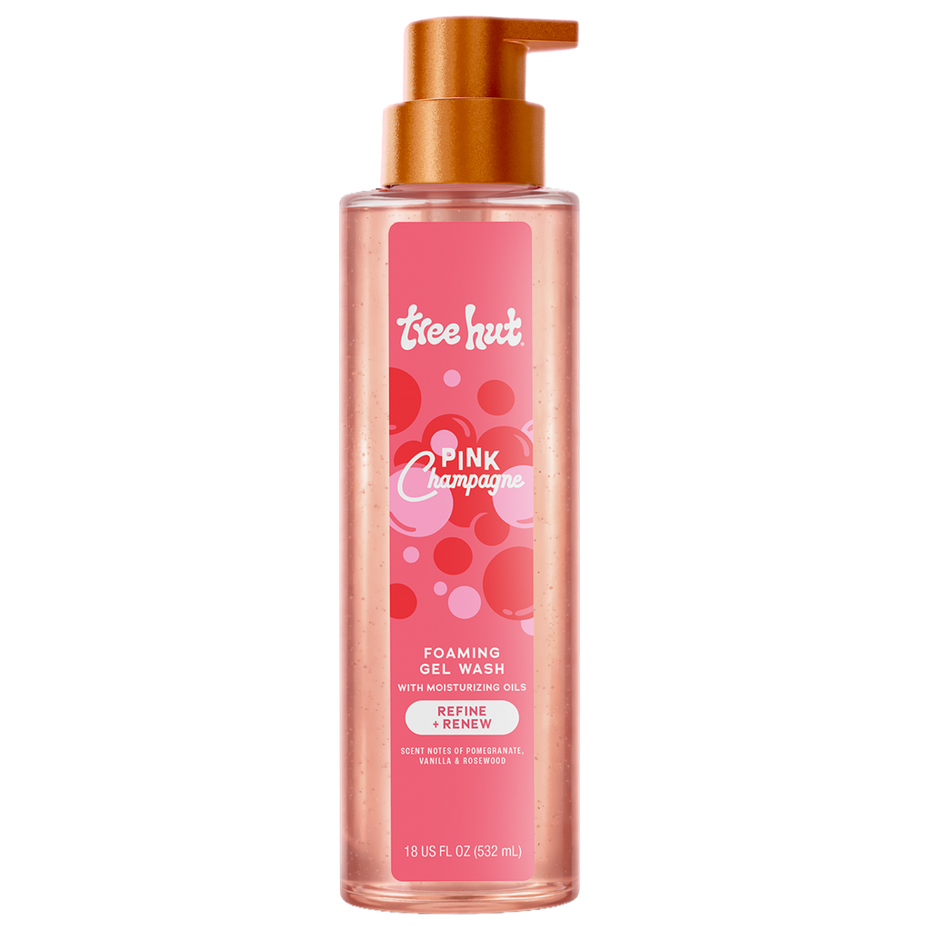 Pink Champagne Scented Foaming Gel Wash