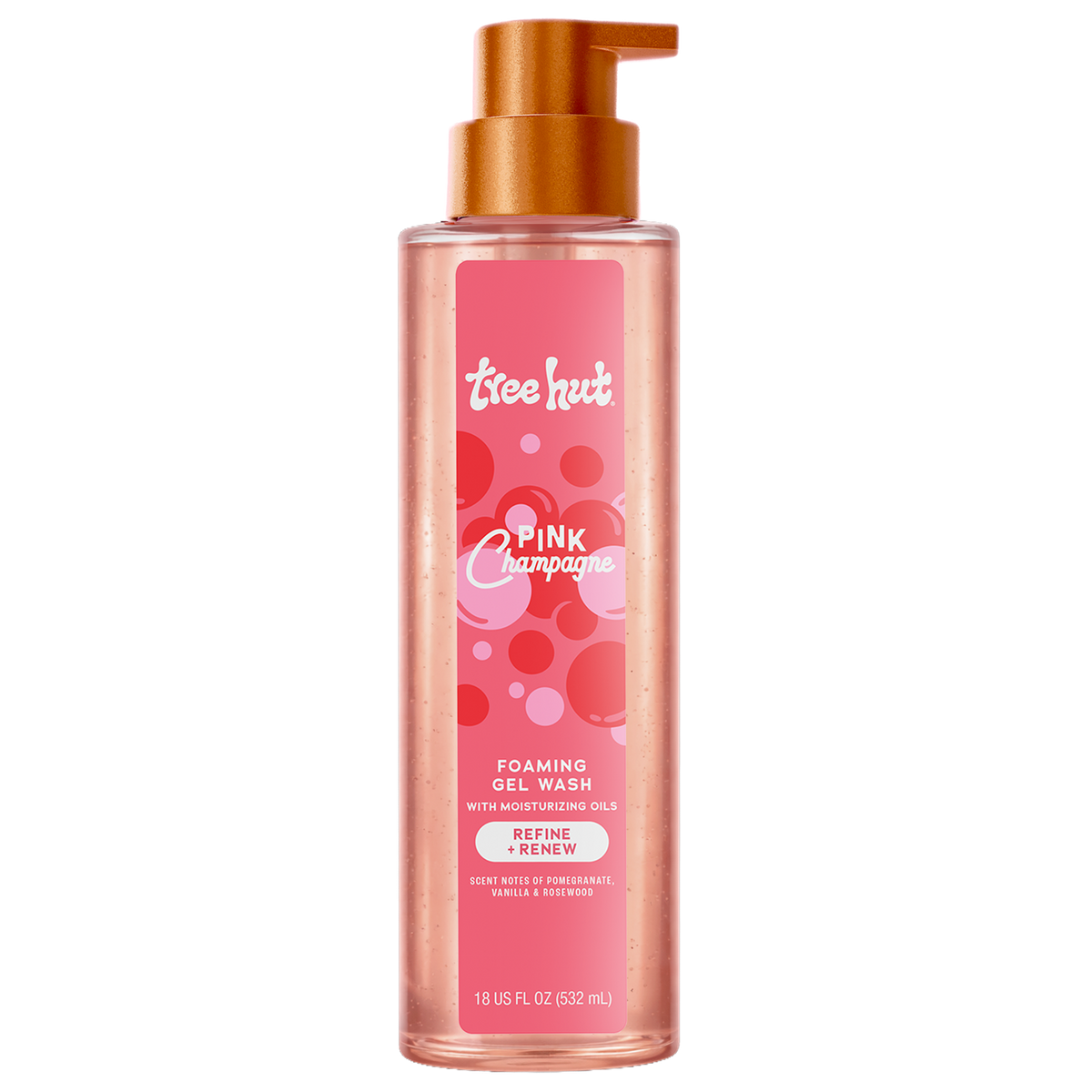 Pink Champagne Scented Foaming Gel Wash